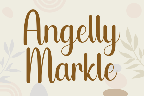 Angelly Markle: A Chic Script Font That Elevates Real Small Business Branding