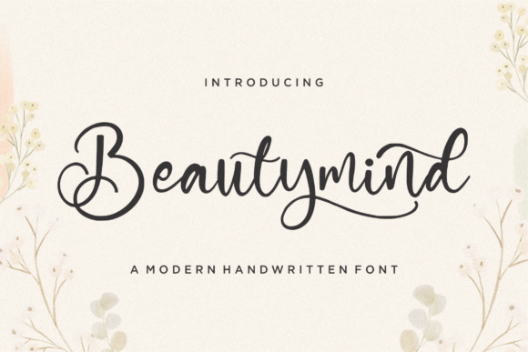 Beautymind: A Modern Handwritten Font for Digital Branding