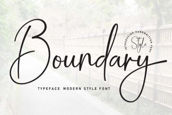 Boundary: A Timeless Handwritten Font for Digital Branding