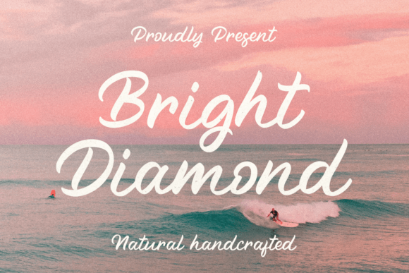 Bright Diamond Font: A Classy Script for Digital Branding