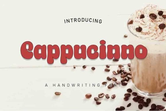 Cappucinno Font: Elegant Handwritten Style for Small Business Branding