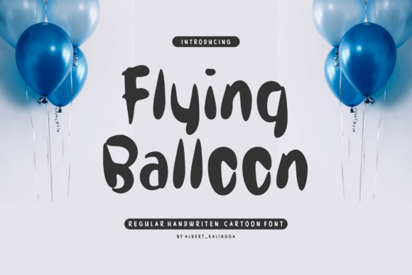 Flying Balloon: A Bold Display Font That Grabs Attention—Fast