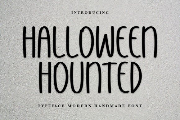 Halloween Hounted: A Handwritten Display Font That Elevates Digital Branding