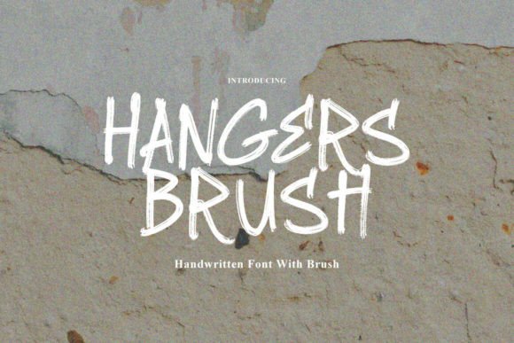 Hangers Brush: A Modern Handwritten Font for Digital Branding