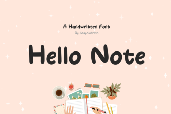 Hello Note: A Handwritten Font That Makes Your Brand Feel Thoughtful