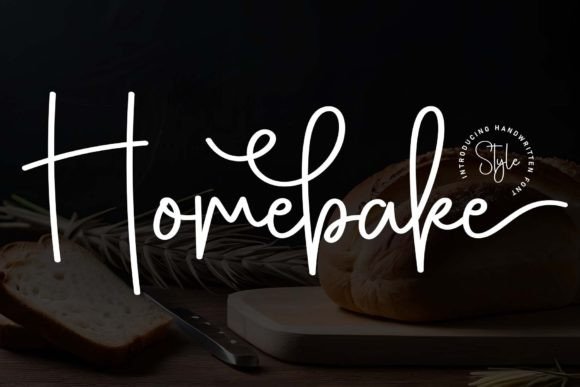Homebake: A Friendly Handwritten Font for Scroll-Stopping Marketing