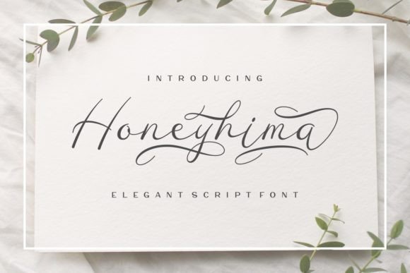 Honeyhima: A Graceful Script Font for Scroll-Stopping Brand Content