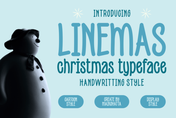 Linemas: A Festive Script Font That Feels Like Holiday Magic