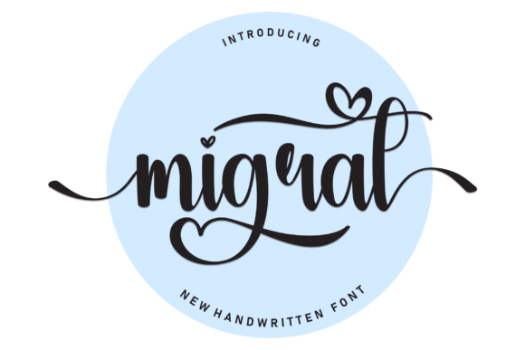 Migrat: A Sweet Handwritten Font for Crafters & Sellers