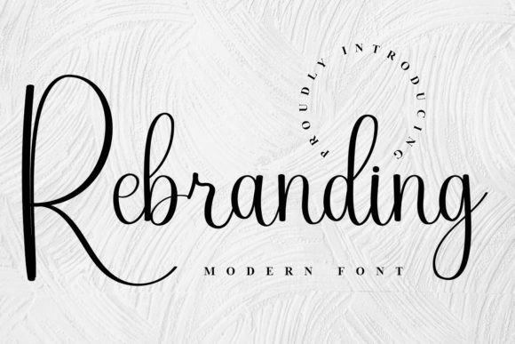 Rebranding Font: A Handwritten Script for Scroll-Stopping Brand Moments