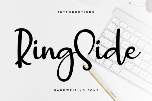 Ringside: A Handwritten Font That Elevates Campaign Visuals