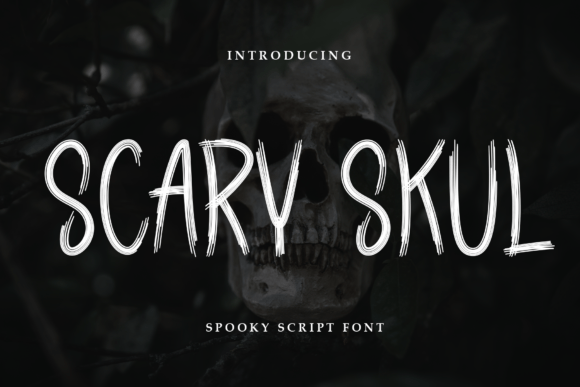 Scary Skul: A Friendly Handwritten Display Font for Digital Brands