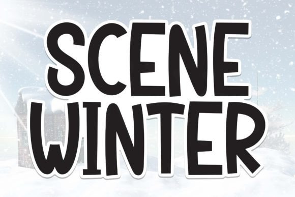 Scene Winter: A Sweet, Friendly Handwritten Font for Warm Branding
