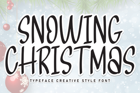 Snowing Christmas: A Friendly Handwritten Font for Digital Brands