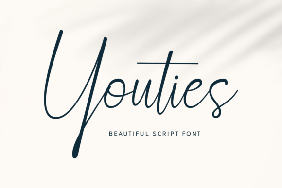Youties: A Graceful Script Font for Campaign Clarity
